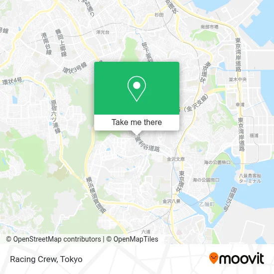 Racing Crew map