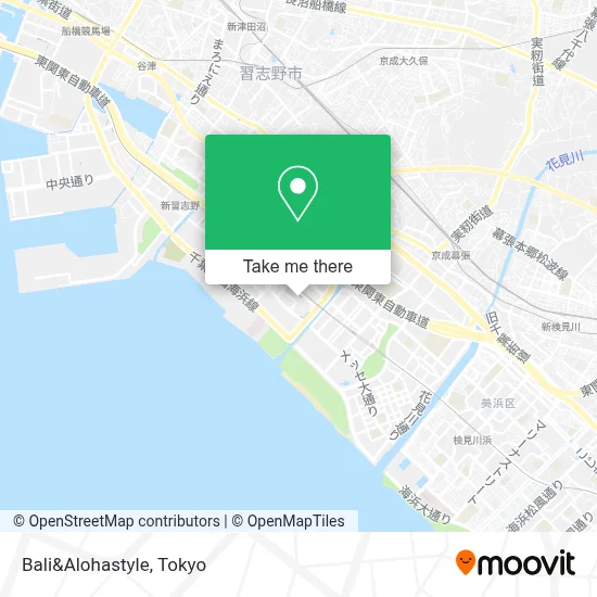 Bali&Alohastyle map