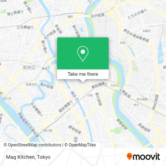 Mag Kitchen map