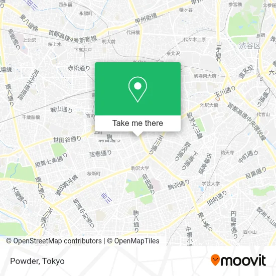 Powder map