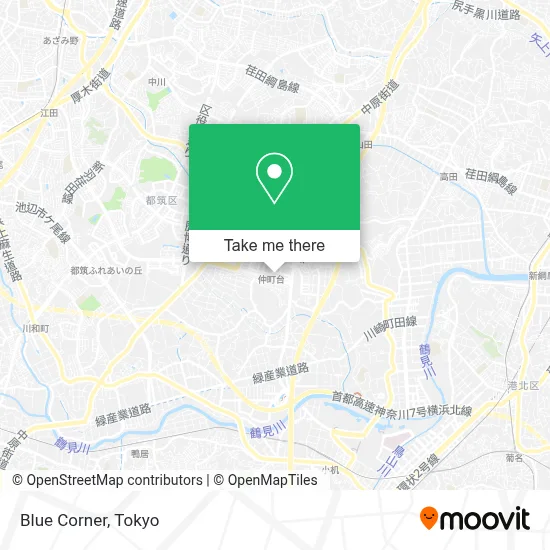 Blue Corner map