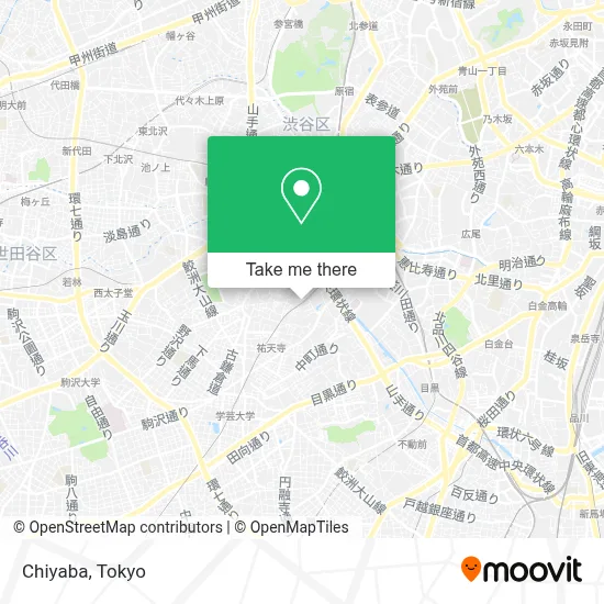 Chiyaba map