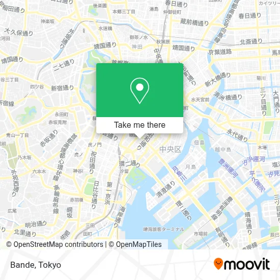 Bande map