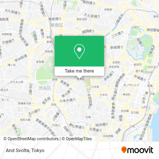 And Svolta map