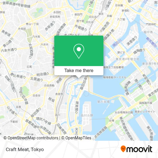 Craft Meat map