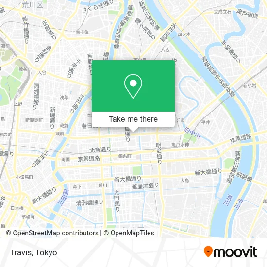Travis map