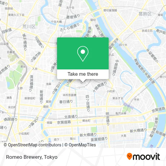 Romeo Brewery map
