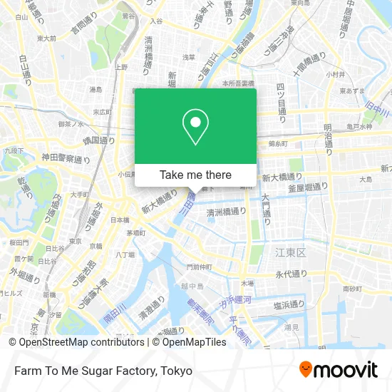 Farm To Me Sugar Factory map