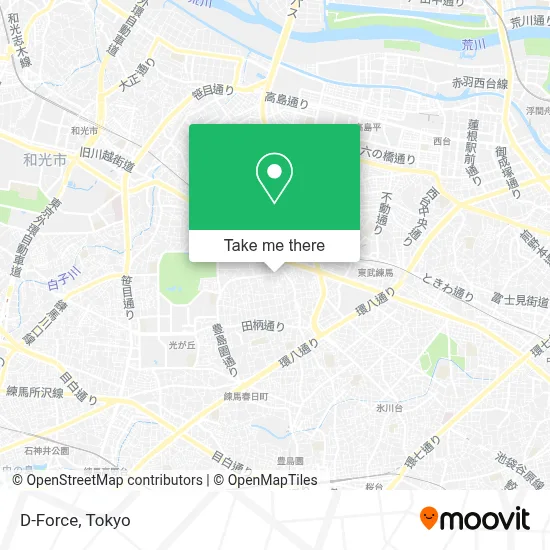D-Force map