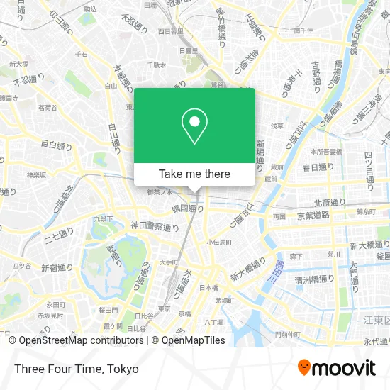 Three Four Time map