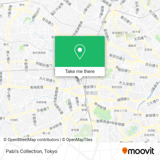 Pabi's Collection map