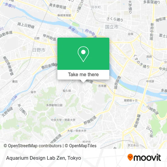 Aquarium Design Lab Zen map