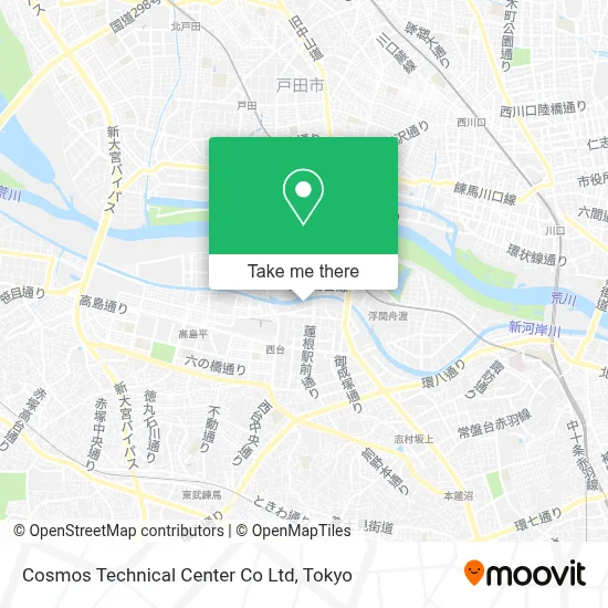 Cosmos Technical Center Co Ltd map