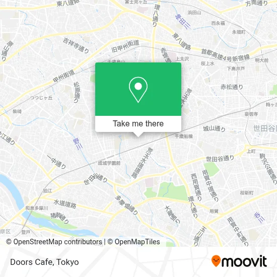 Doors Cafe map