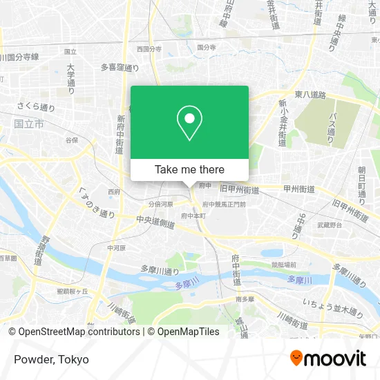 Powder map