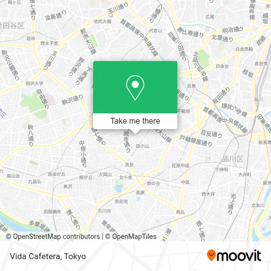 Vida Cafetera map