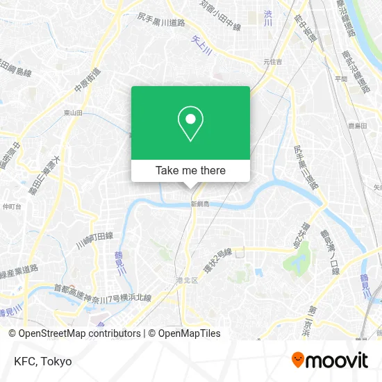 KFC map