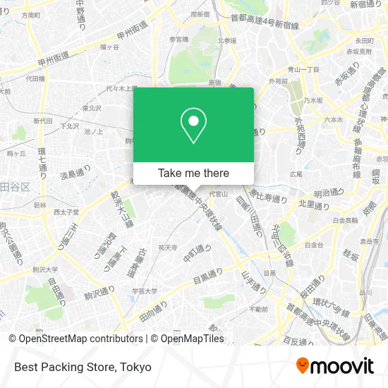 Best Packing Store map