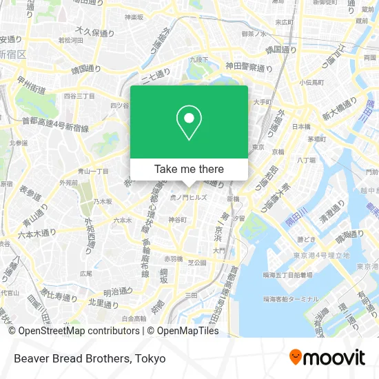 Beaver Bread Brothers map