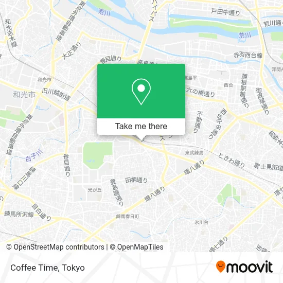 Coffee Time map