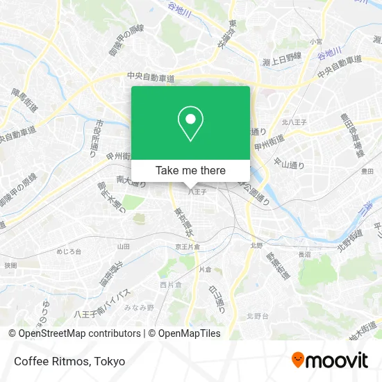 Coffee Ritmos map