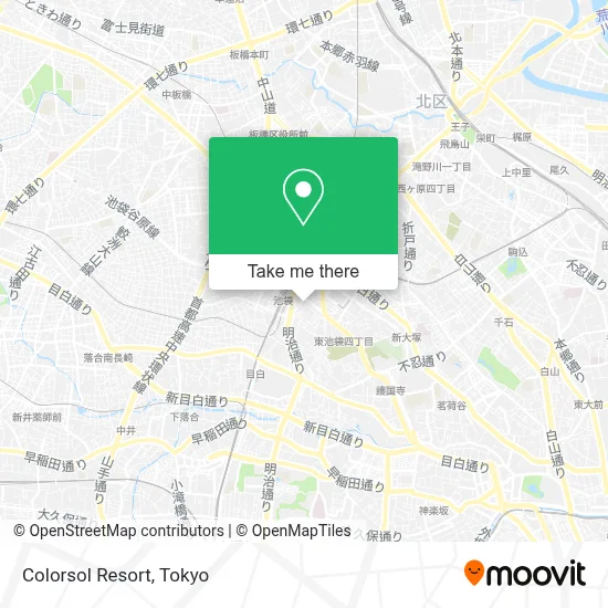 Colorsol Resort map