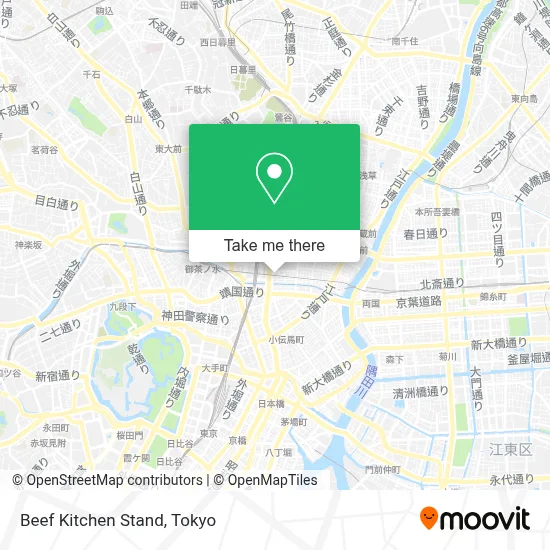 Beef Kitchen Stand map