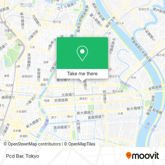Pcd Bar map