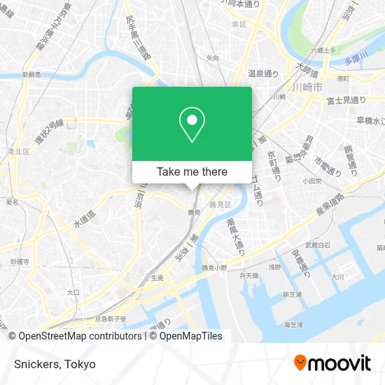 Snickers map