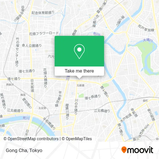 Gong Cha map
