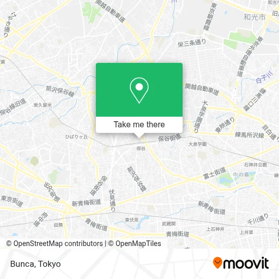 Bunca map