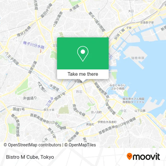 Bistro M Cube map