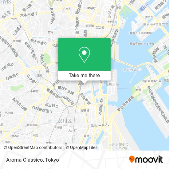 Aroma Classico map
