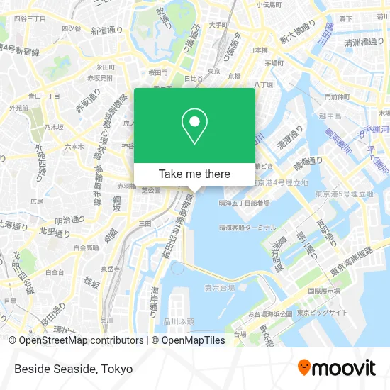 Beside Seaside map