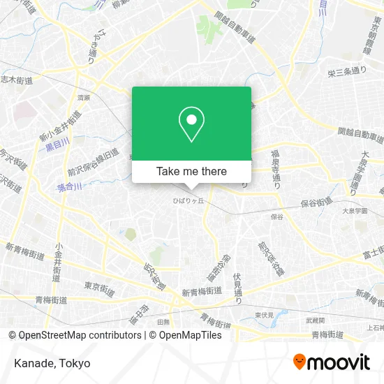 Kanade map