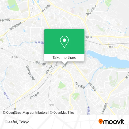 Gleeful map