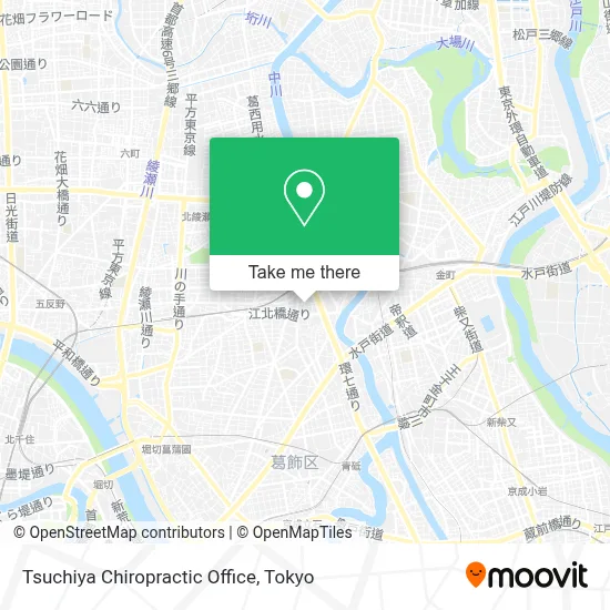 Tsuchiya Chiropractic Office map