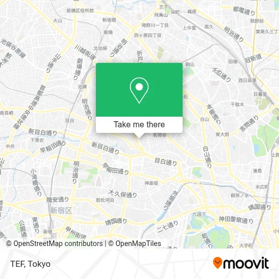 TEF map