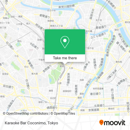 Karaoke Bar Coconimo map