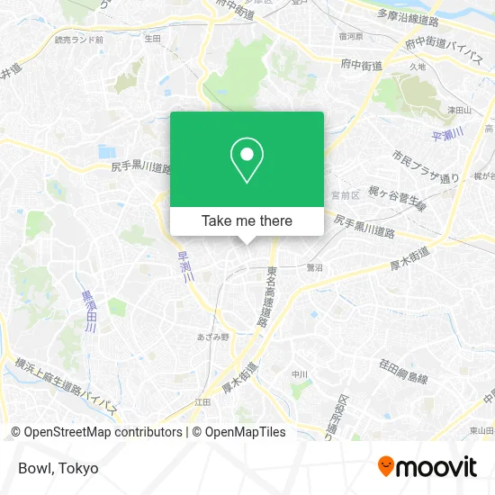 Bowl map
