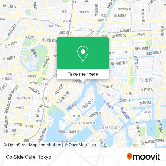 Co-Side Cafe map