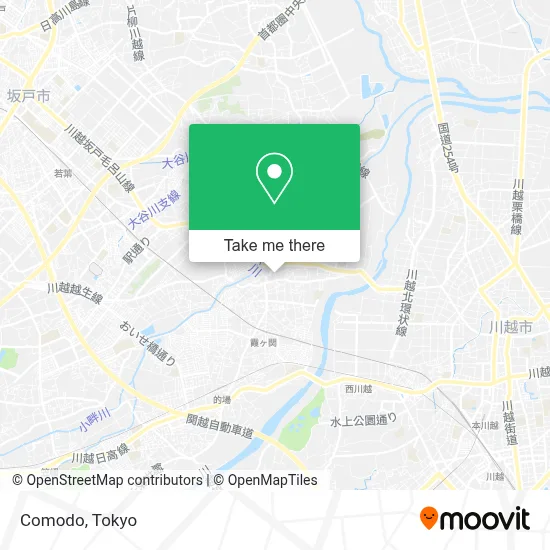 Comodo map