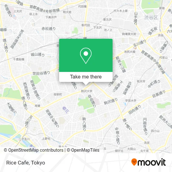 Rice Cafe map