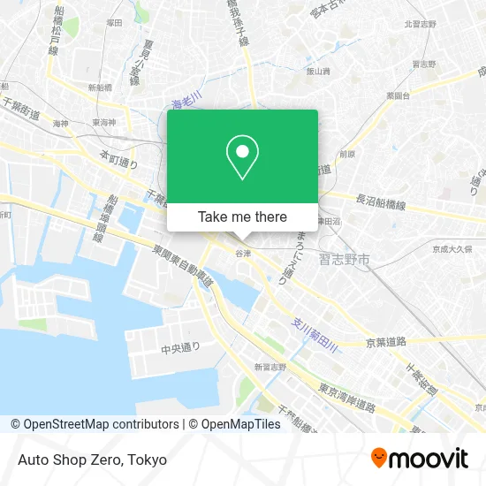 Auto  Shop Zero map
