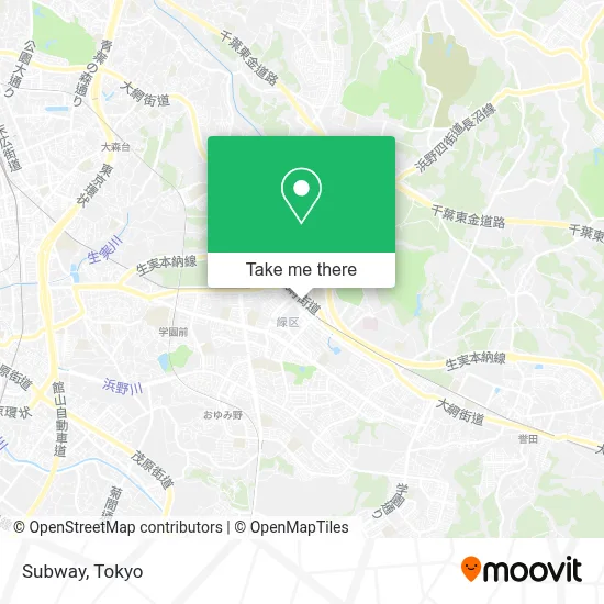 Subway map