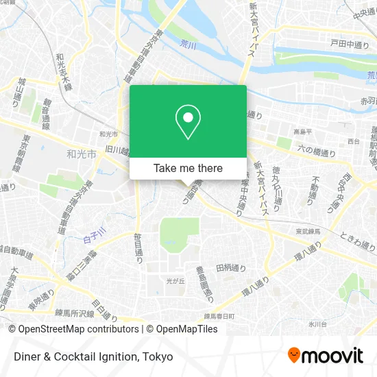 Diner & Cocktail Ignition map