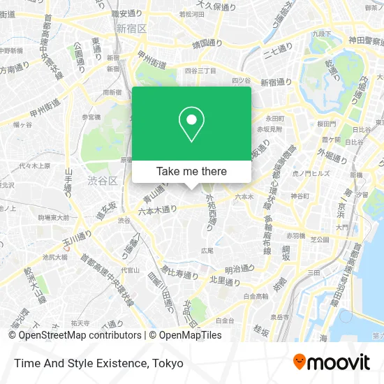Time And Style Existence map
