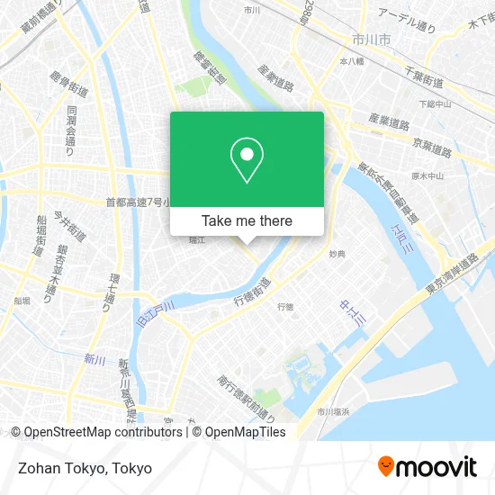 Zohan Tokyo map