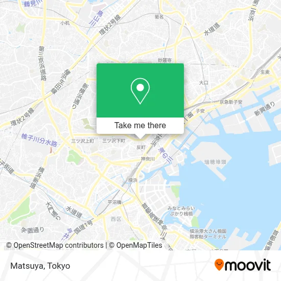 Matsuya map