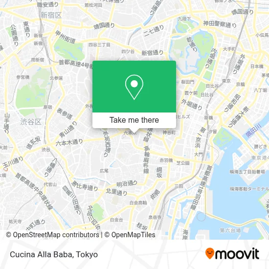 Cucina Alla Baba map